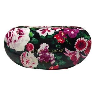 Betsey Johnson Floral Clamshell Eye Sunglasses Case